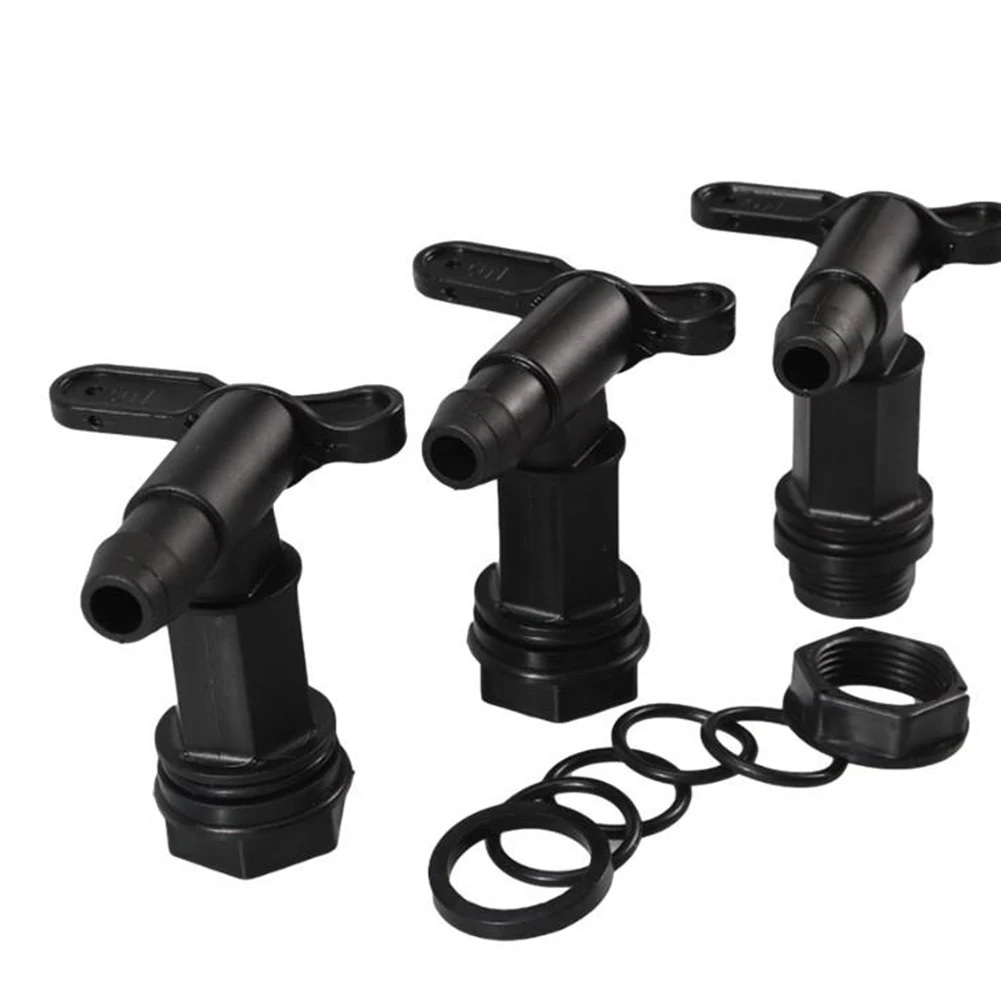 Brand New High Quality Hot Sale Home & Garden Faucet Black Blue Water Butt Tap Adaptor Beer FOR RAIN