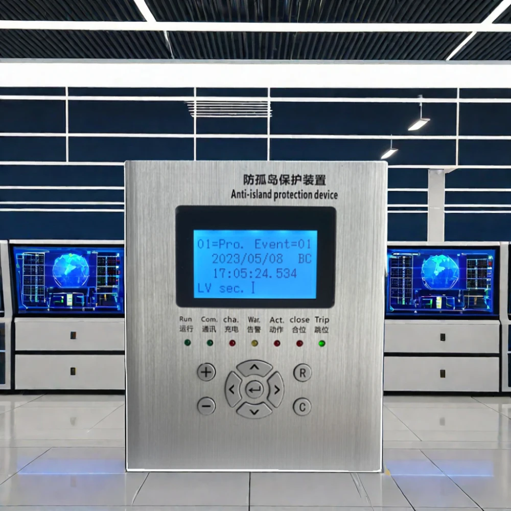 

Single Phase Anti-island Protection Relay For Home Solar Power 10 Kilowatt Photovoltaic Power Family Distributed System