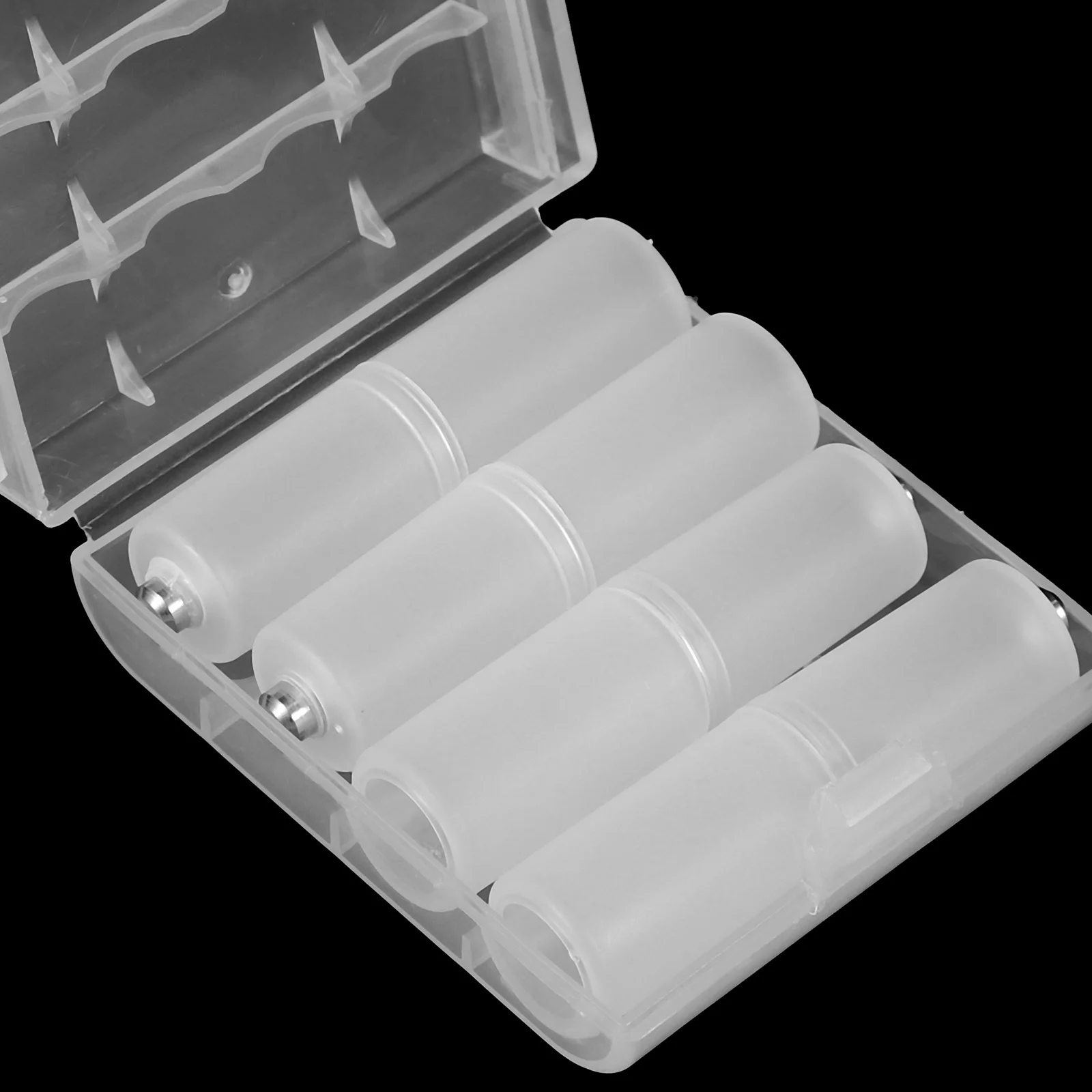 

Aaa To Aa Converter Adapter Storage Case Compact Durable Multi- Organizer Aa C Converter Replacement Holder