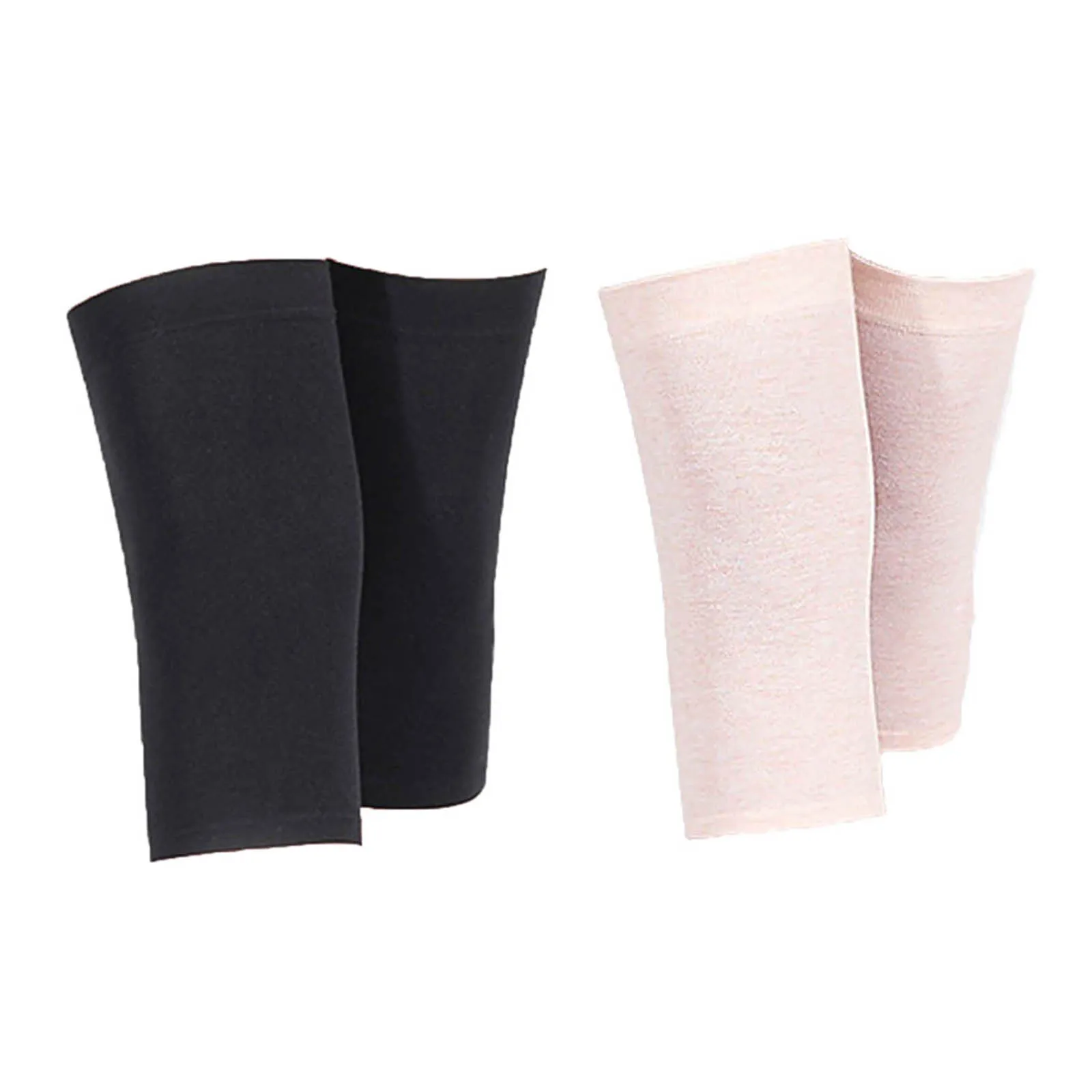 Unisex Ultra-thin Knee Sleeves Stretchy Breathable Knee Sleeves Warmers Covers Pads for Walking Riding Cycling Skiing