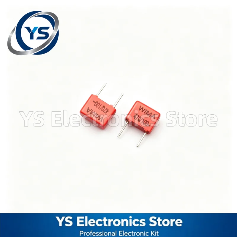 10-100pcs WIMA FKP2 RED 100V470PF 100V 0.00047UF 470PF 471 100V471 5mm Film Capacitor Hi-Fi Audio Capacitors NEW and Original