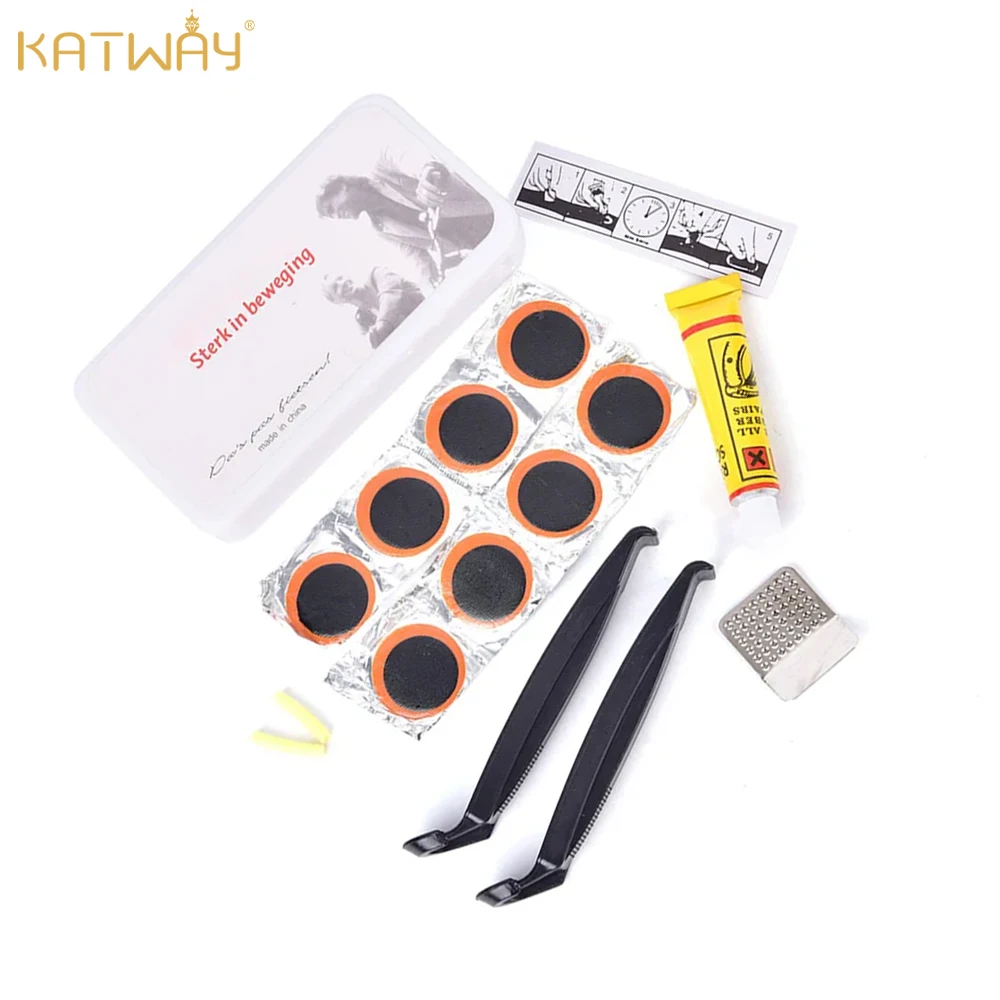 

Портативный набор инструментов для ремонта горного велосипеда KATWAY, набор инструментов для велосипедиста, набор инструментов для велосипеда, многоцелевой аварийный ремонт шин HH-AA516