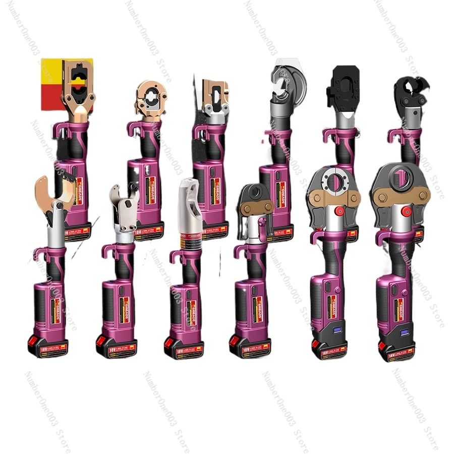 Rechargeable Hydraulic Pipe Pliers with 4G Bluetooth | Remote Control Cable Shear & Nut Breaker