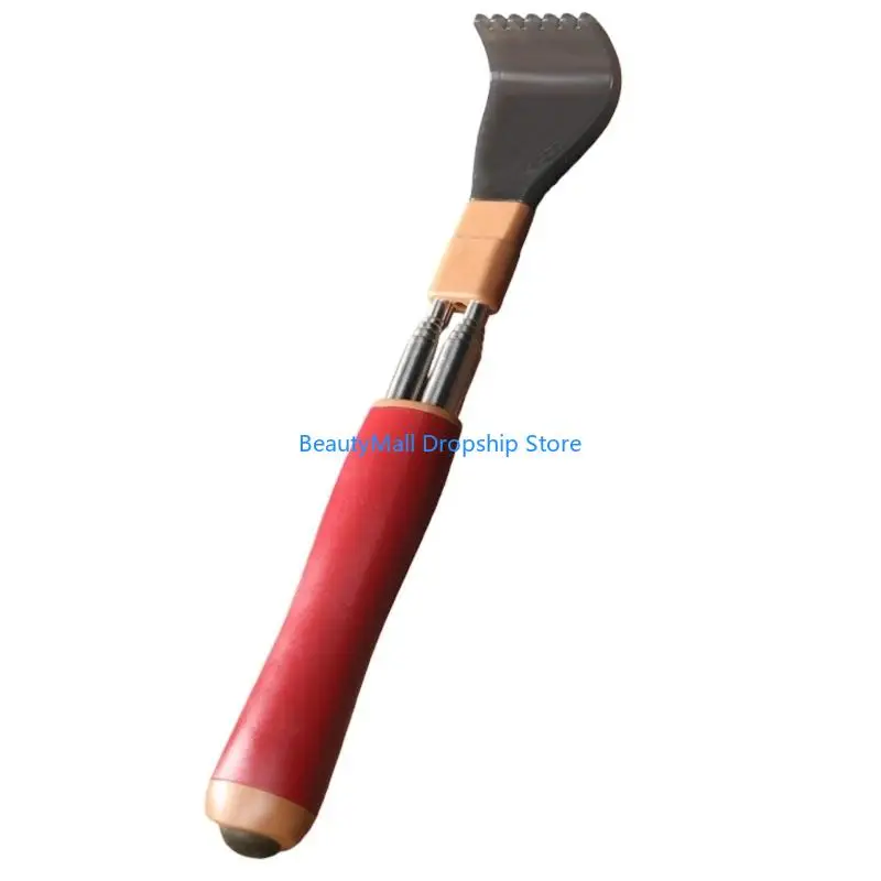 40JD Easy Grip Portable Telescopic Back Scratcher Including Massage Function 2 Poles