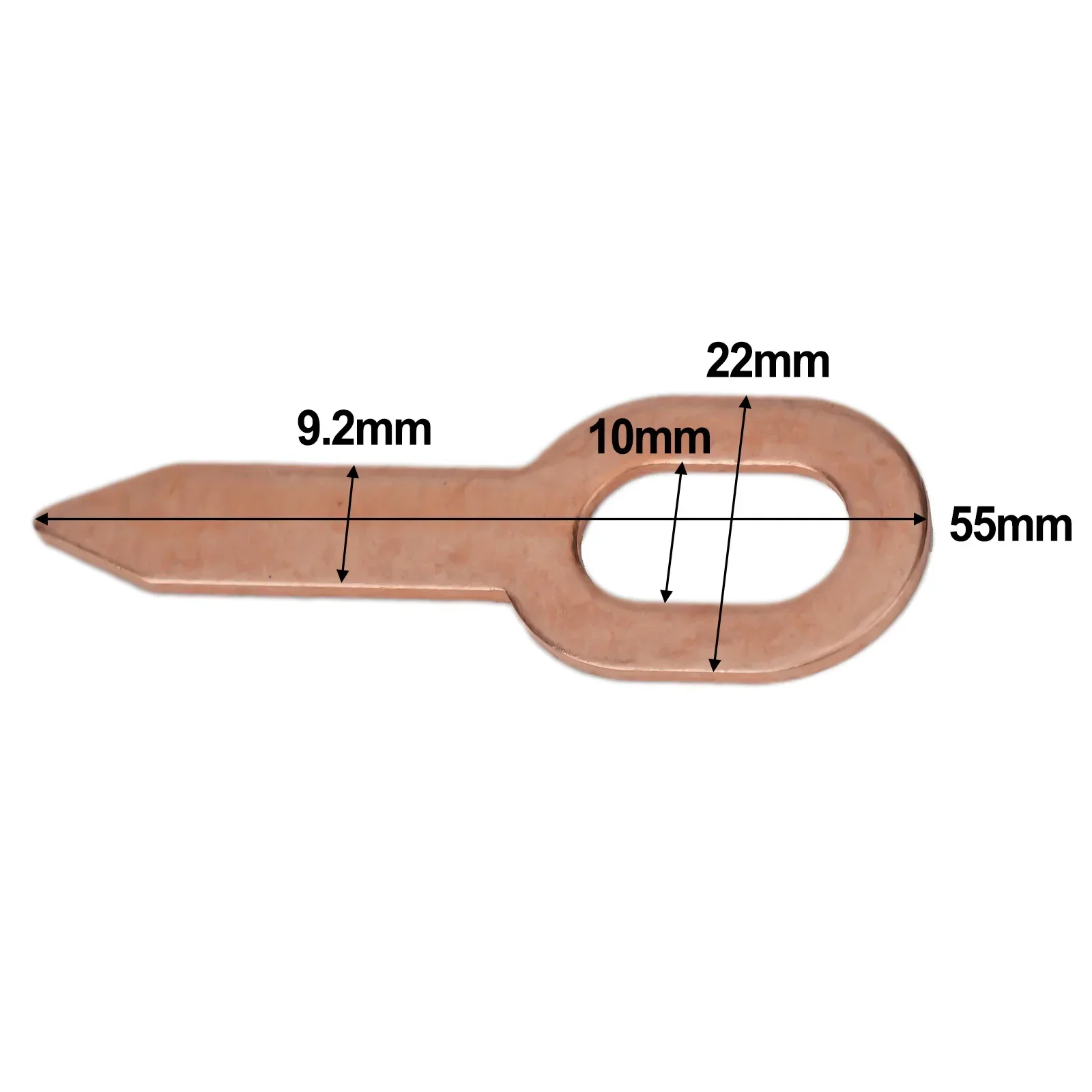 Recessed Pull Ring 2mm Thickness Copper-plated Durability Car Body Panel Pull Washer Tool For Spot Welding Welder