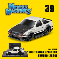 Maisto 1:64 1983 TOYOTA TRUENO AE86 1993 Chevrolet 454 Datsun classic static car alloy die-casting car model collection gift toy