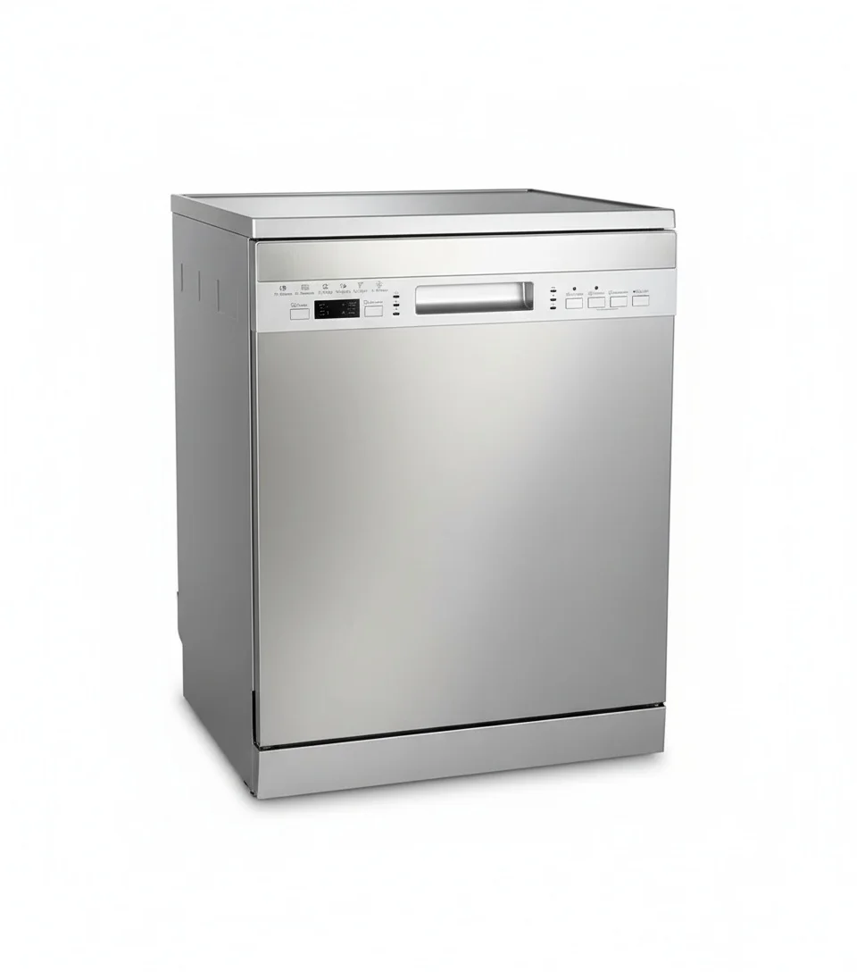 Freestanding Dishwasher, 24 Inch 16 Sets Stainless Steel Dish Washing Machine, Built-in Dishwasher, Household Kitchen Appliance