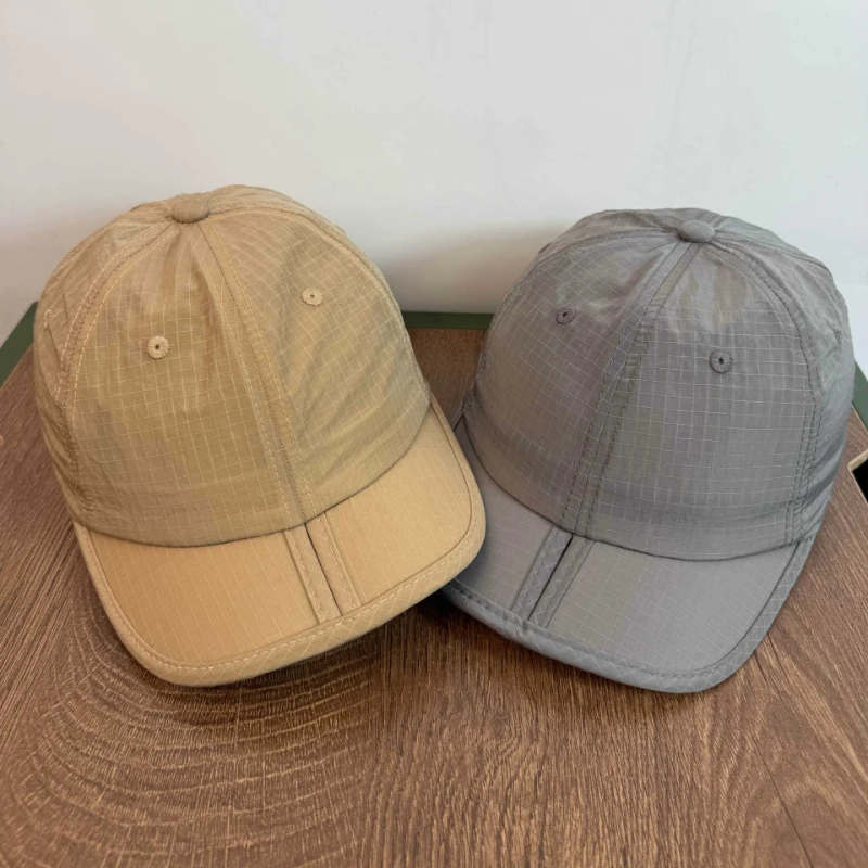 

Легкие и дышащие кепки в японском стиле для мужчин и женщин, удобные для переноски и хранения, солнцезащитные кепки для кемпинга.