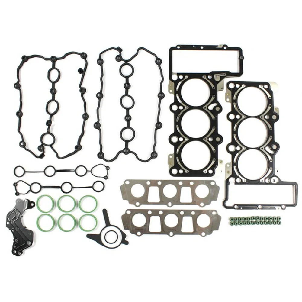 جزء المحرك مجموعة حشية كاملة تناسب 2.4 L V6 Gas BDW لأودي صالون Estate Avant Quattro 4F2 2.4L 06E117070D 06E115446 06E109345A