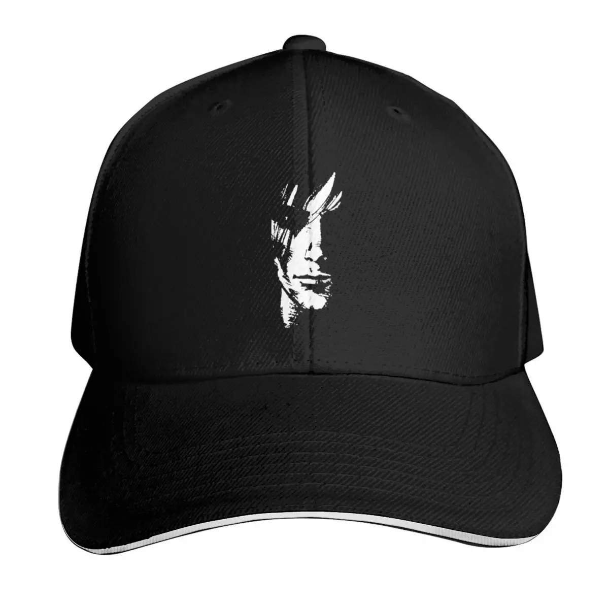 Music Retro The Sandman Cool Graphic Gift Baseball Cap Contrast Two Tone Brim Snapback Flat Bill Strapback Dad Hat