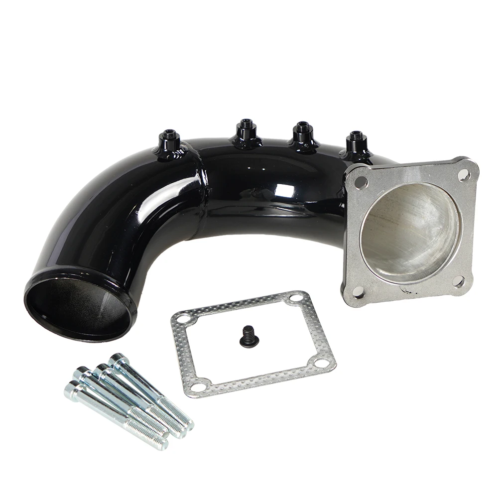 

SXLL 3-Inch Pipe Intake High Flow Intake Elbow for 98-02 Ram 5.9L