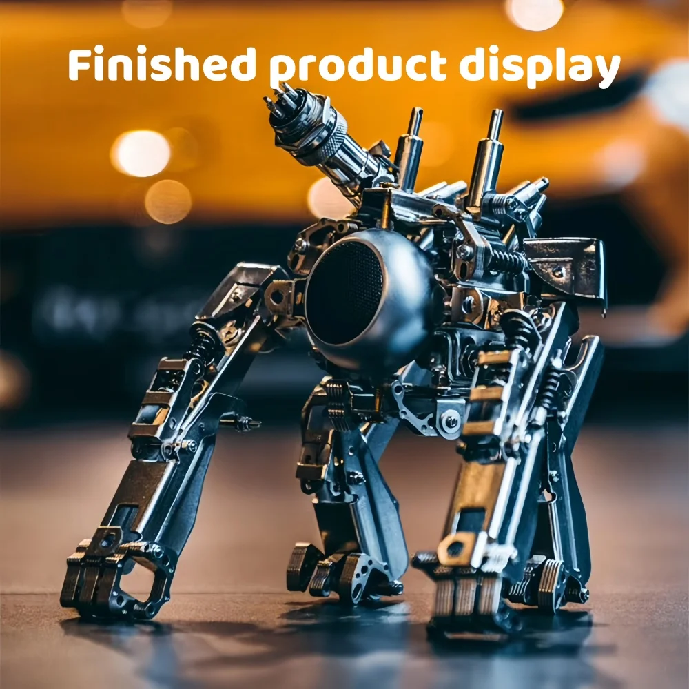 320PCS Aap metalen mecha 3D montage puzzel model speelgoed verjaardag beeldje praktisch ornament cadeau