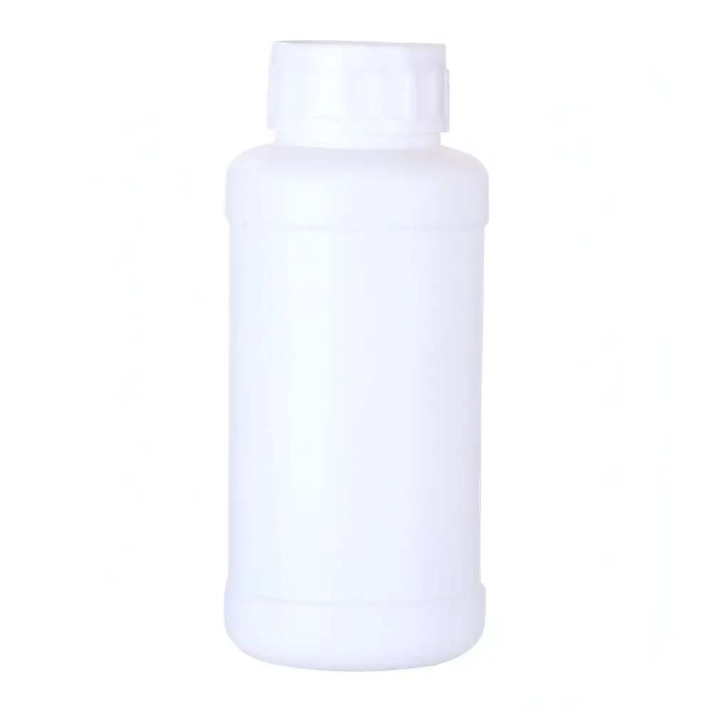 Industrial Grade HDPE Plastic Bottle 500ml Reagent Storage Container Liquid Dispenser With Tamper Proof Screw Cap