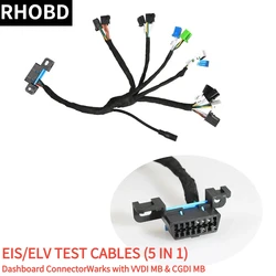 Latest EIS ELV Test Cables works with For VVDI&CGDI for Mercedes For MB BGA and CGDI Prog 5in1 Automotive diagnostic cable Tools