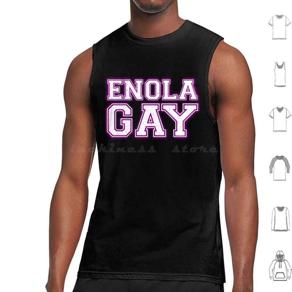 Anti-War Song Enola Tank Tops Print Cotton Enola Synthpop New Wave Omd War Post Punk England Anti War Synth Pop