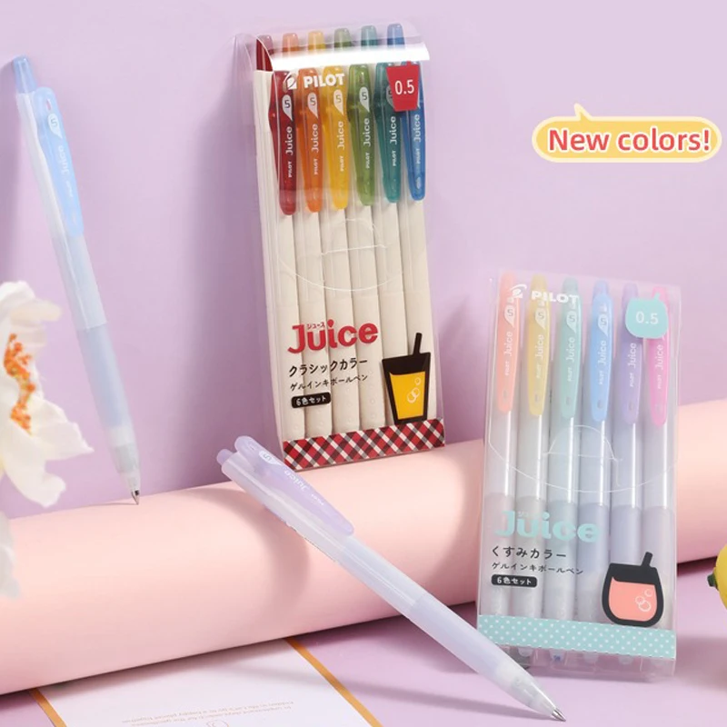 Imagem -06 - Kawaii Pilot Gel Pen Grupo mm Limited Color Lju156c Student Account Writing Suprimentos de Pintura Papelaria de Escritório Japão Pcs