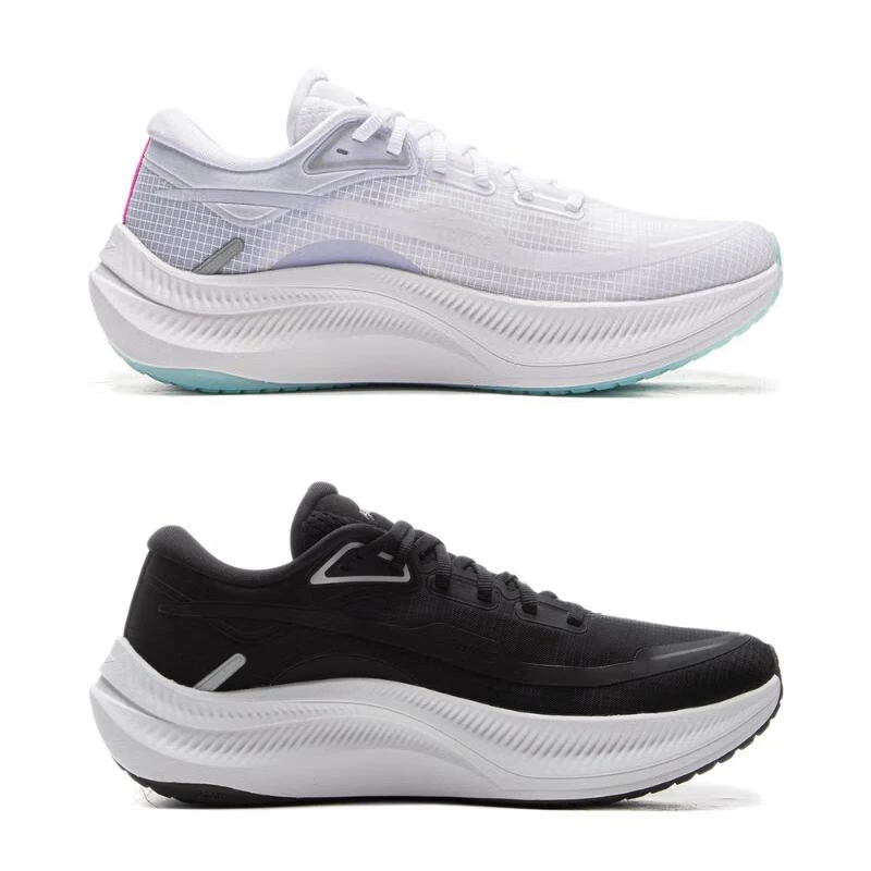 Li-Ning Women YUEYING 4 Cushion Running Shoes Soft Cushion Wearable Sneakers Anti-Slip Comfort Breathable Sport Shoes ARHV004 image 2
