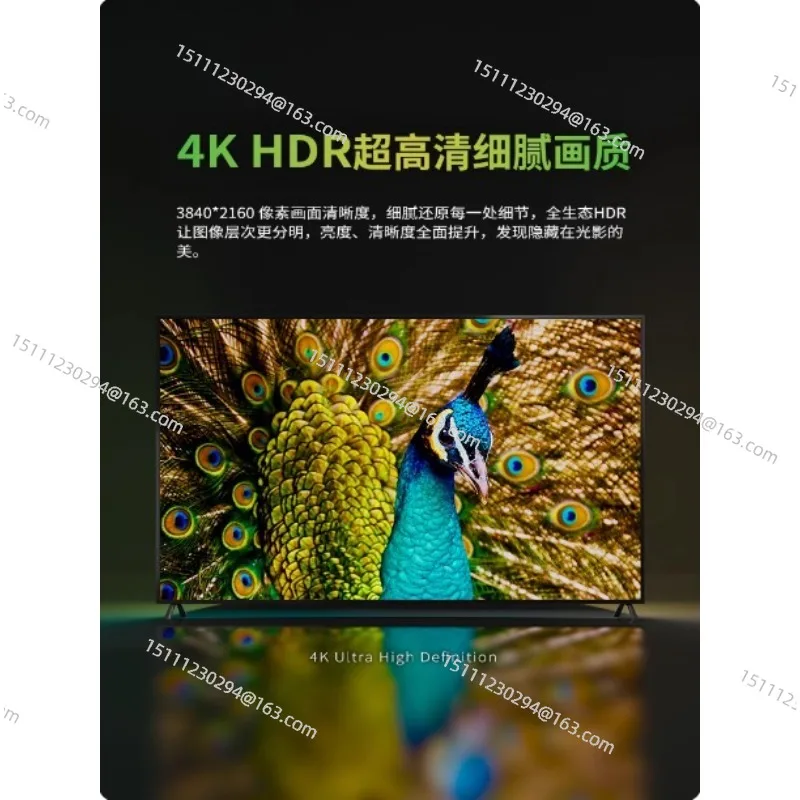 New 100" Frameless 4K TV, WiFi Smart Android, Voice Remote, Ultra Thin LED Display, Multi-Size Options