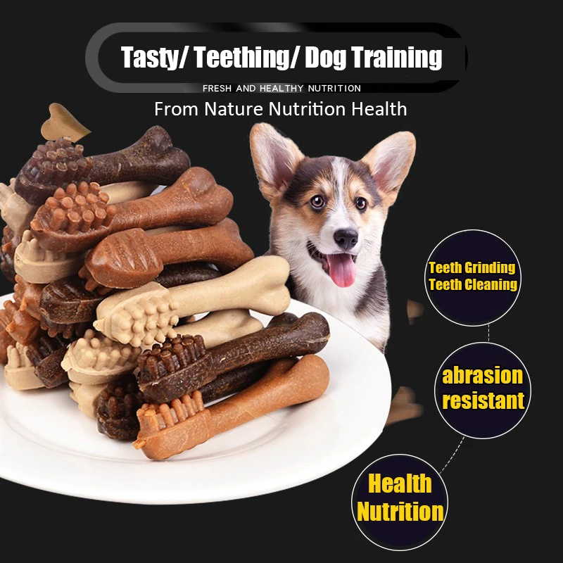 Dog Bruxism Stick 230/240g Toothbrush Bone Shape Fresh Delicious Nutritious Healthy Adult Dogs Puppy Training Rewards Pet Snacks