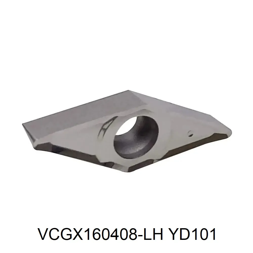 

ZCC VCGX160408-LH YD101 YBG102 Turning tools insert for processing aluminum VCGX 332 LH 10PCS/BOX VCGX160408