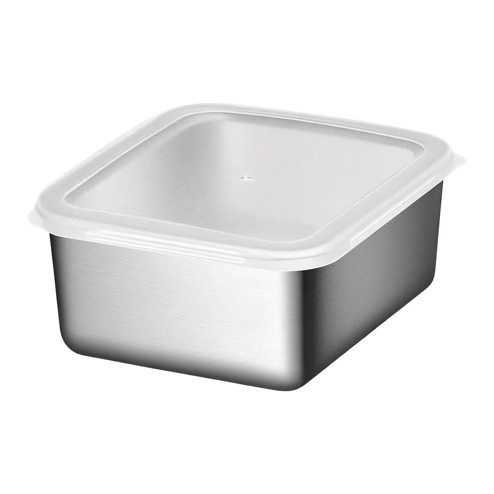 Stainless Steel Storage Containers 12 Pack with Tight Seal Lids for Meal Prep Freezing and Travel Friendly Use