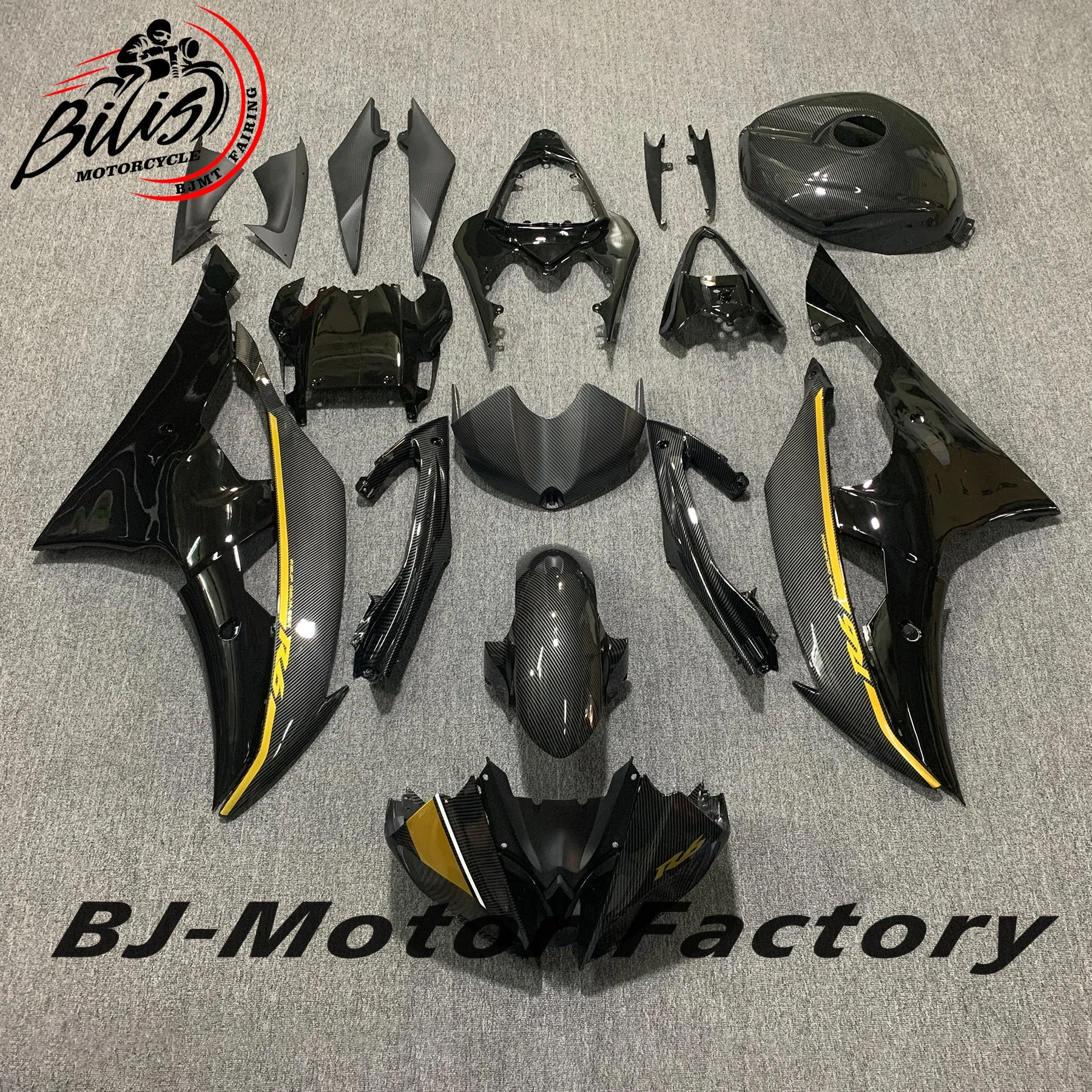 

Black New Fairing Kits for YAMAHA YZF R6 2008 2009 2010 2011 2012 2013 2014 2015 2016 Motorcycle Fairing For yamaha r6 08-16