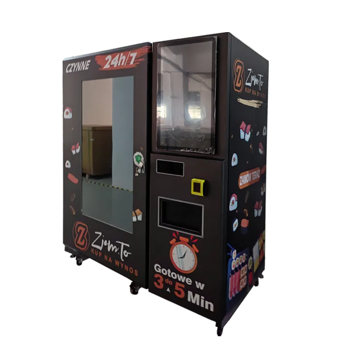 Distributore automatico intelligente per pizza congelata completamente automatica commerciale per interni