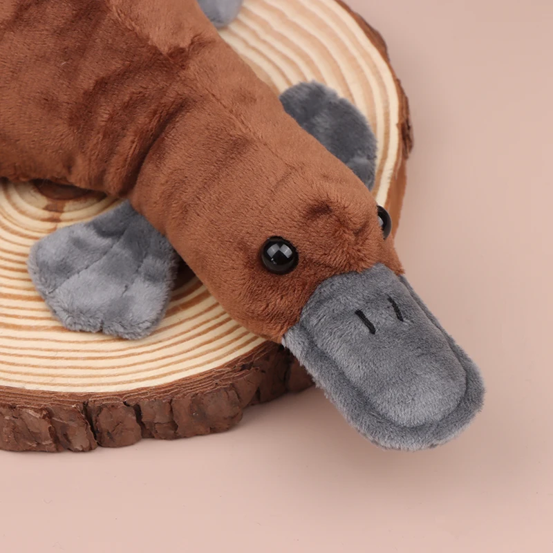 Xm 1pc Lovely Cute Cartoon Stuffed Doll Kids Birthday Gifts Platypus Plush Toy Super Soft Short Plush Doll