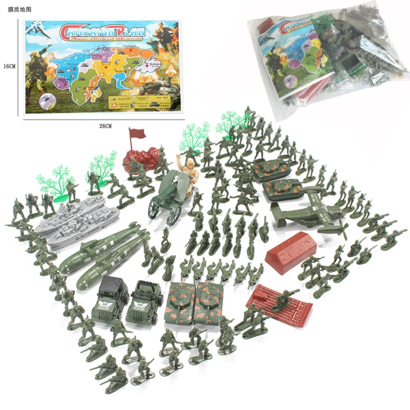 

Minion Toy Set 120 Piece Military Scene Sand Table Model Boys' Toys