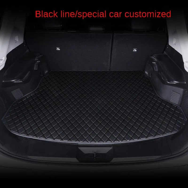 Custom Leather Car Mats and Trunk Mat for Alfa Romeo Stelvio Giulia Car-styling Automotive Accessories Car-Interior