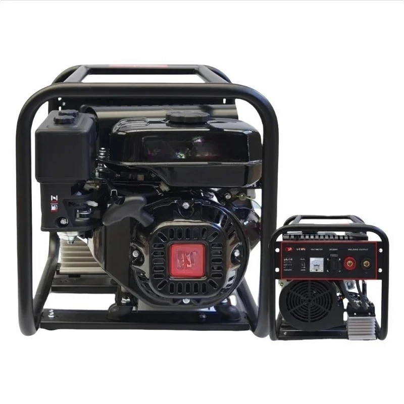 

AC/DC Petrol Generator Welder Dual-Use Process Mobile Welding Machine Engine Stick Welding