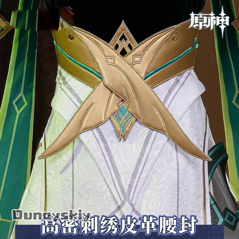 أزياء جينشين إمباكت نيفر التأثيرية {دونايسكي} أغنية القمر الفارغ نيفير شعر مستعار ملحق فتاة زي عيد الميلاد زي امرأة #4