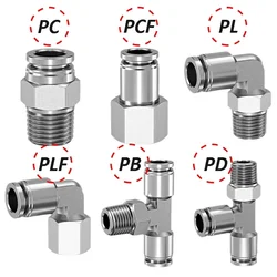 high quality Durable and Corrosion Resistant Pneumatic Hose Fitting with Quick Release Pipe Fittings for Air Tube Connector