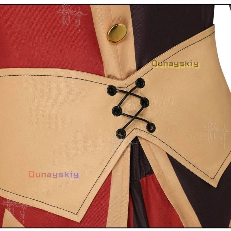 Horror Game Kingdom of Marionettes Character Jestyn Cosplay Suit Vintage Jester Outfit Complete Set For Cos Masquerade Party cos - view 3