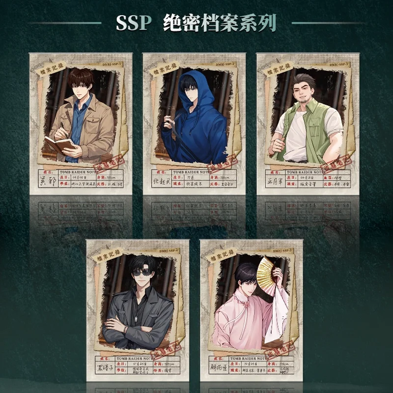 Time Raiders Cards Anime Collection Cards Four Seasons Same Book Mistery Box Board Games Toys Birthday Gifts for Boys and Girls