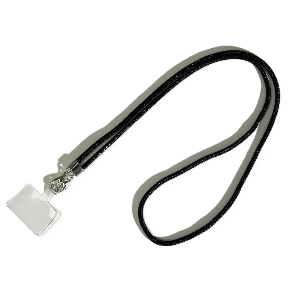 

Hanging Cord Glitter Rhinestone Phone Lanyard Long Style Crossbody Chain Mobile Phone Rope Bling Bling Anti Drop