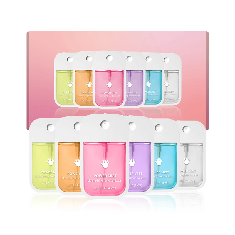 Instant Handdesinfectiespray 1.28oz/45ml - Draagbare, niet-afspoelbare formule voor kinderen & volwassenen, cosmetische waterachtige spray voor op reis.