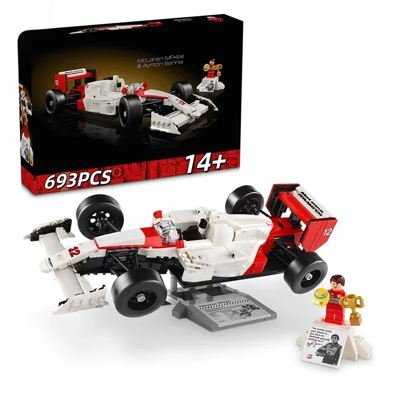 

2025 NEW 693Pcs Sena Racing Mp4 Nigel Mansell 10330 10353 Mechanical Group Bricks Assembly Model Toys Gift Collection