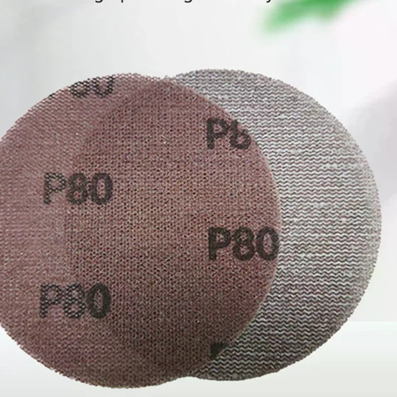 

10 шт., 5-дюймовая абразивная беспыльная сетка на липучке, шлифовальная бумага 125 мм, сетчатые шлифовальные диски, антиблокировочная шлифовальная наждачная бумага для автомобиля