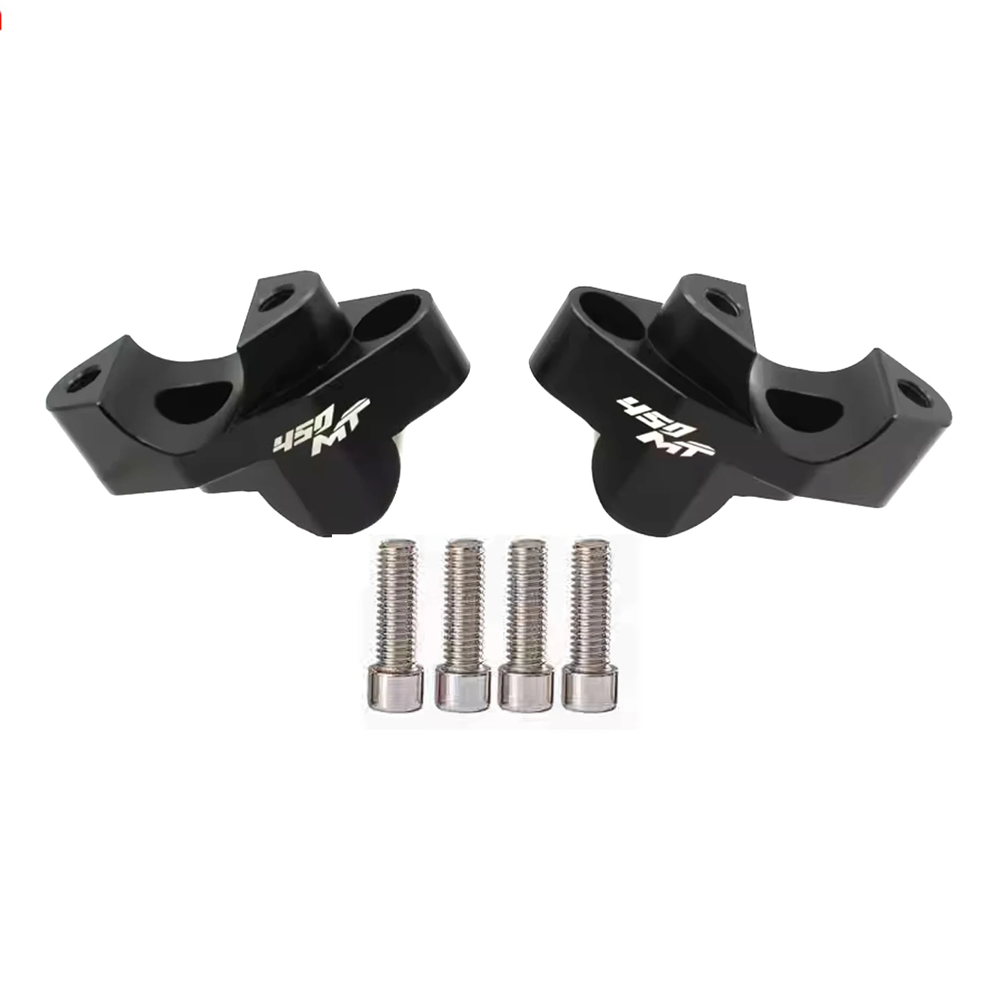 For CFMOTO 450MT Handlebar heightening and receding fittings Cfmoto 450MT Raise the handlebar by 30MM Move the handle back 25MM