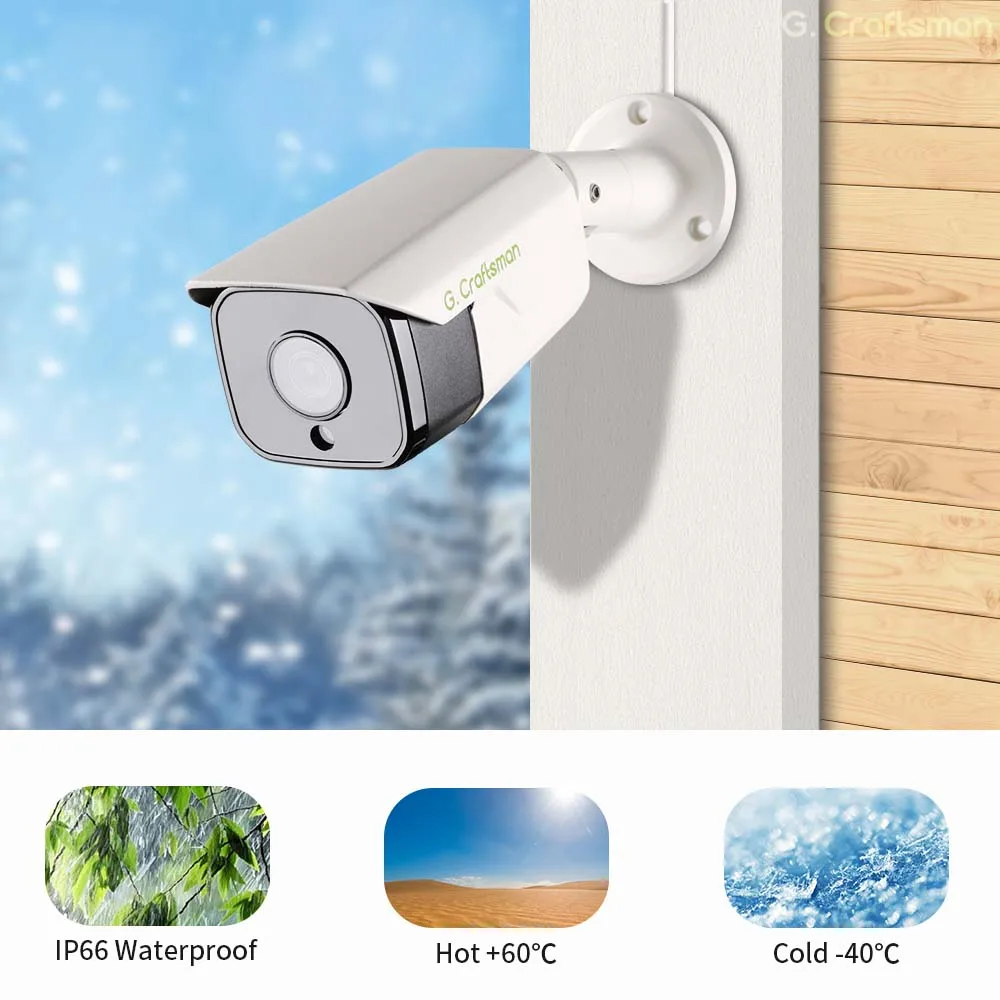 C GC Z 6MP POE 20FPS 2.8mm 3.6mm 6mm IR Night Vision Face recognition Human Detection Surveillance Security XMEYE