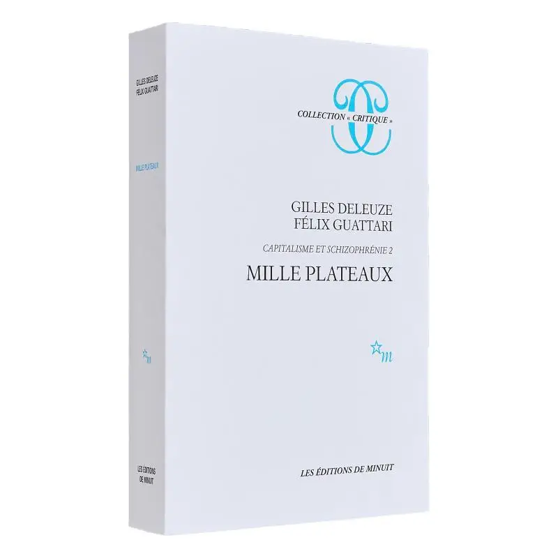 

Thousand Trays Capitalism And Schizophrenia 2 Gilles Deleuze Flix Guattari Minuit 9782707303073 Book