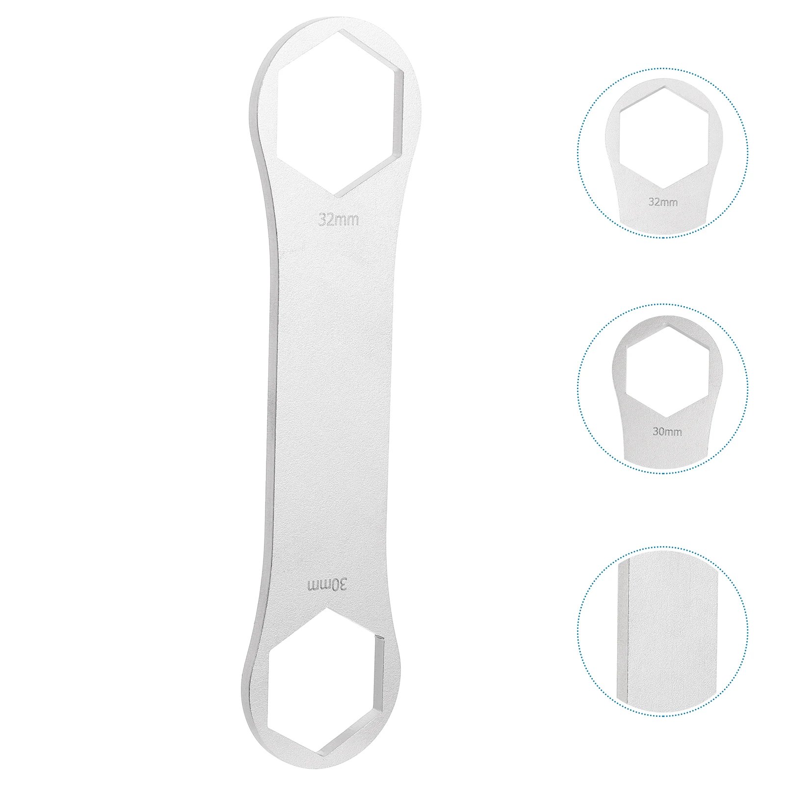 Professional 30 32Mm Front Fork Spanner Stainless Steel Double Head Design Anodized Hard Oxidation Bike Accessories