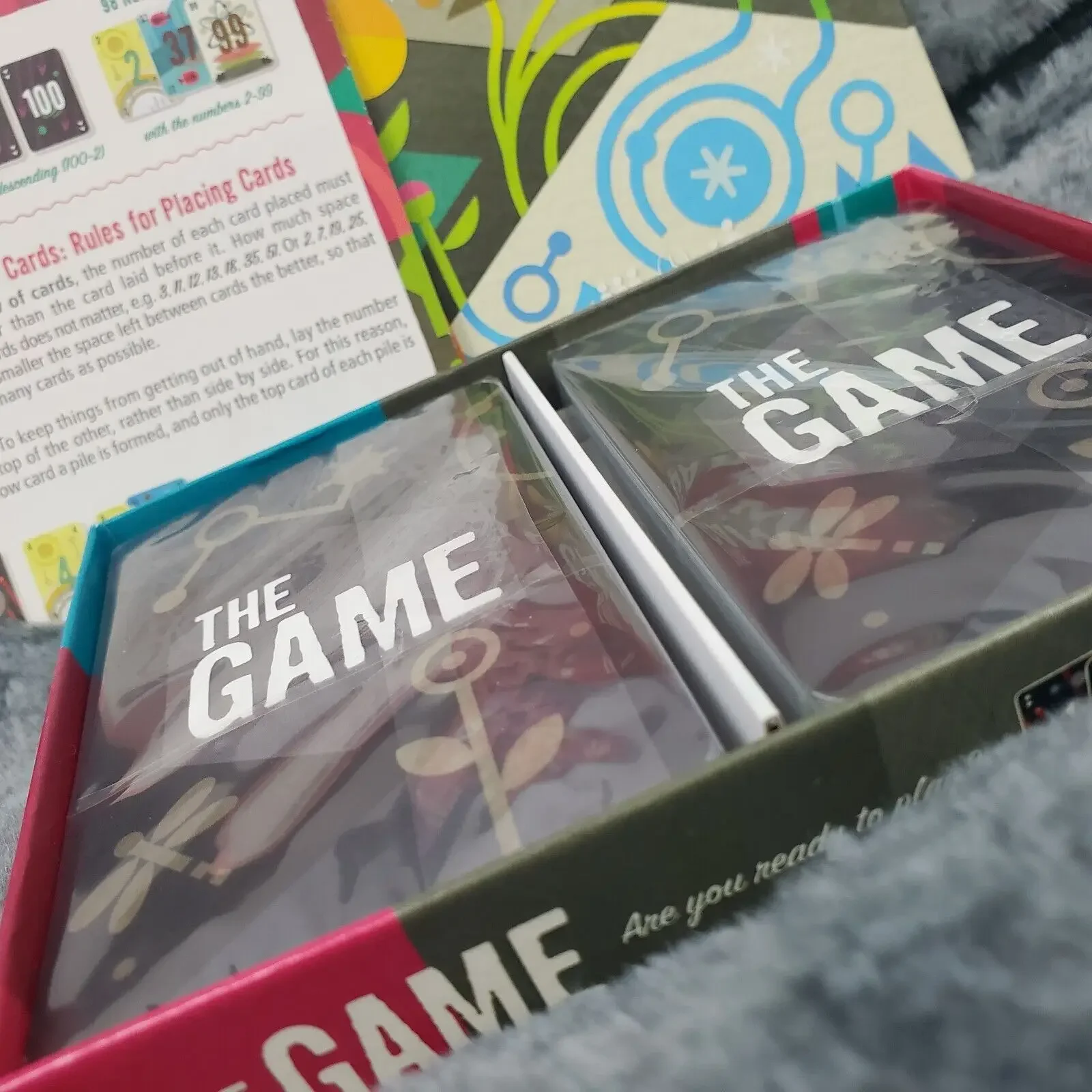 The Game by Steffen Benndorf A Pandasaurus Games Card Game COMPLETE SEALED Cards