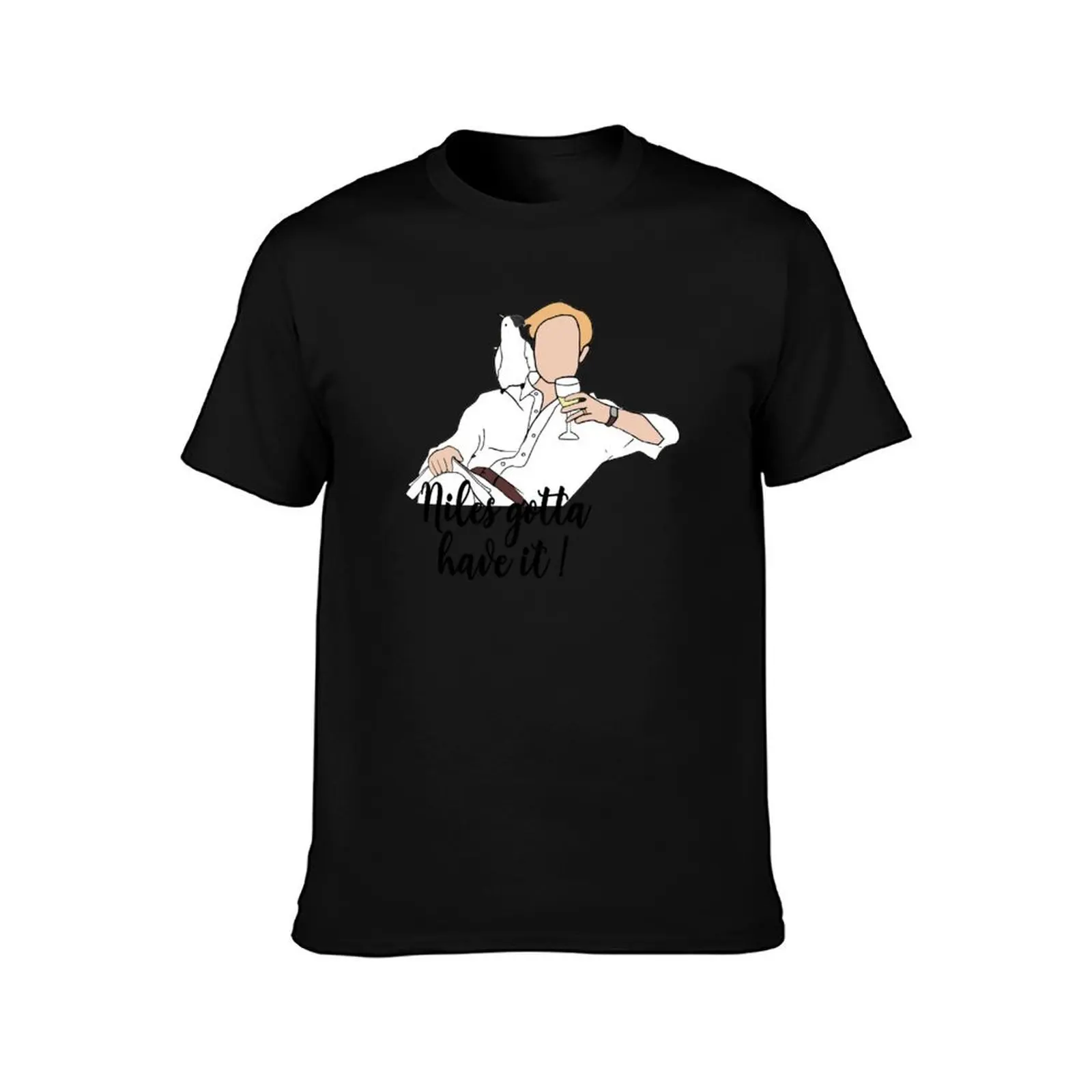 Niles gotta have it! T-Shirt Basic All Season Solid T-Shirt