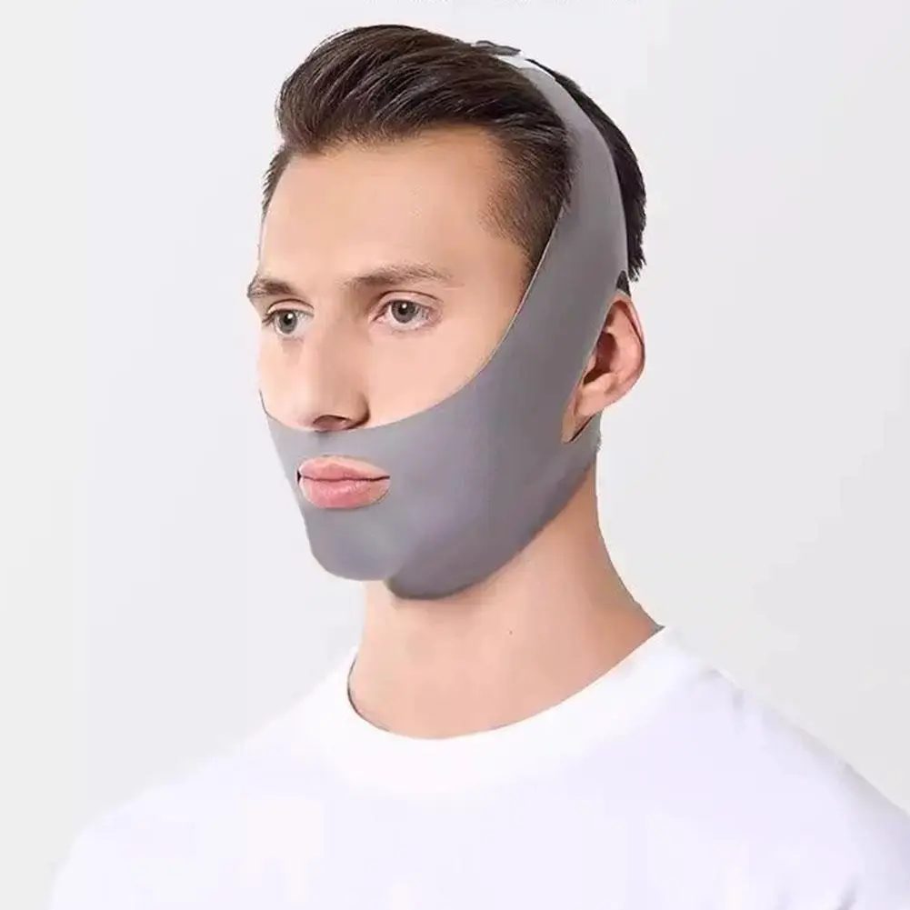 Face Sculpting Sleep Mask Breathable Elastic Lifting Tightening Mask Skin Care Slimming Strap Chin Up Mask Double Chin Mask