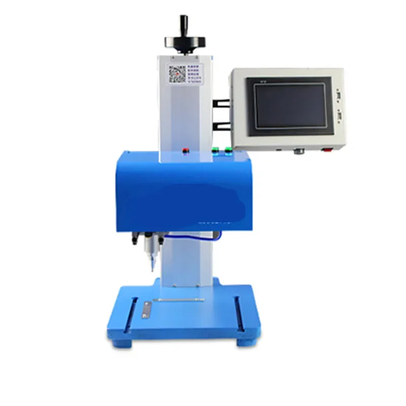 금속 전기 소형 명판 알루미늄 사인 마킹 기계, 스테인레스 스틸 인쇄 코드 각인 공압 마킹 기계