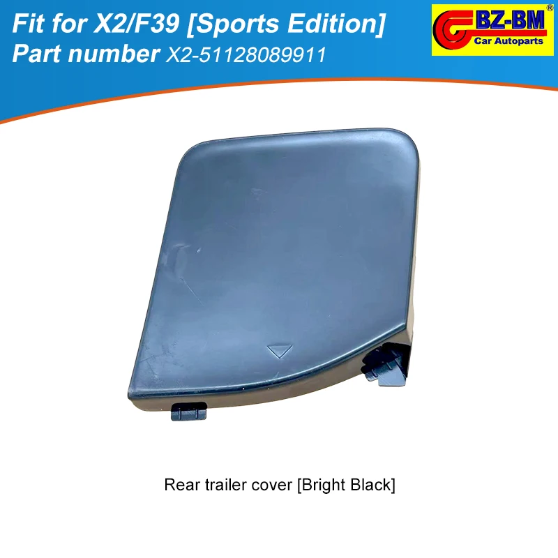 

Автомобильные аксессуары, бампер, буксирный крюк для прицепа, автозапчасти 51128089911 для BMW X2/F39, спортивный задний бампер, буксировочная крышка