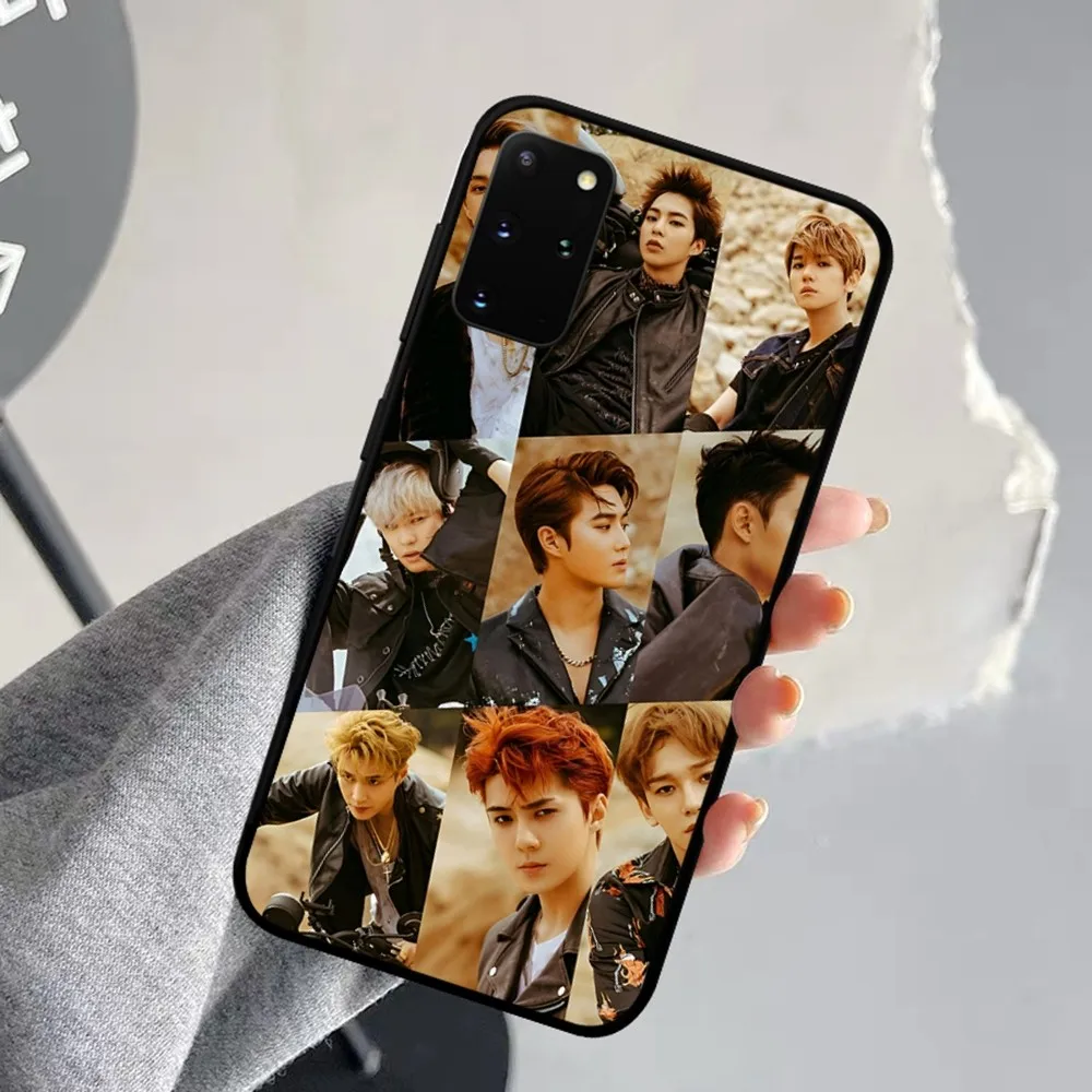 E-EXO حافظة لهاتف سامسونج ، كوريا K-pop ، S10 Lite ، S10Lite ، S10Lite ، S9 ، 10 ، 20 ، 21 ، 22 ، 23 ، 30 ، 23Plus