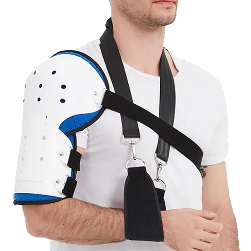 Adjustable Humeral Shaft Fracture Splint Cast for Broken Upper Arm, Shoulder, Bicep, Humerus Bone with Sling & Cuff Support